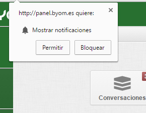 acepta notificacion